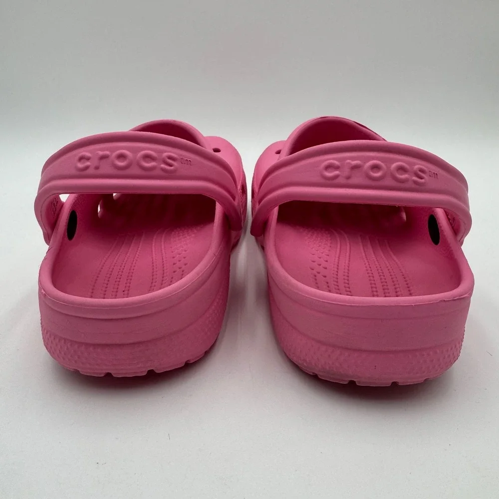 Crocs Classic Clog Barbiecore Summer Water Friendly Kids J5 Pink Flexible Light